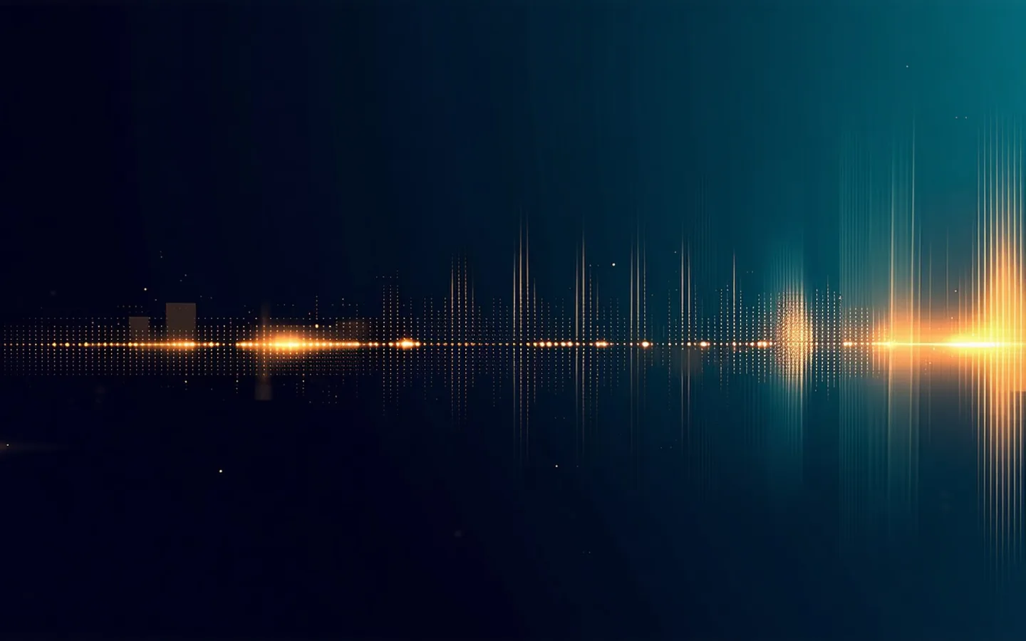 Podvynt dashboard showing podcast network performance metrics, waveform visualization, and episode analytics
